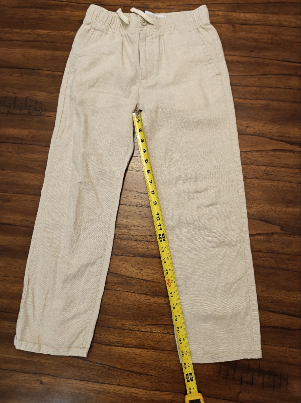 Old Navy Boys Linen Blend Pants